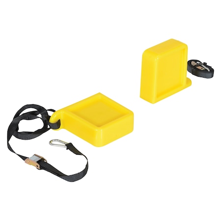 Vestil FORK TIP PROTECTOR THICK YELLOW, PR FPU-TK-45-YL